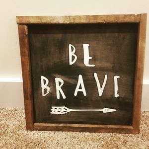 Wood sign home decor